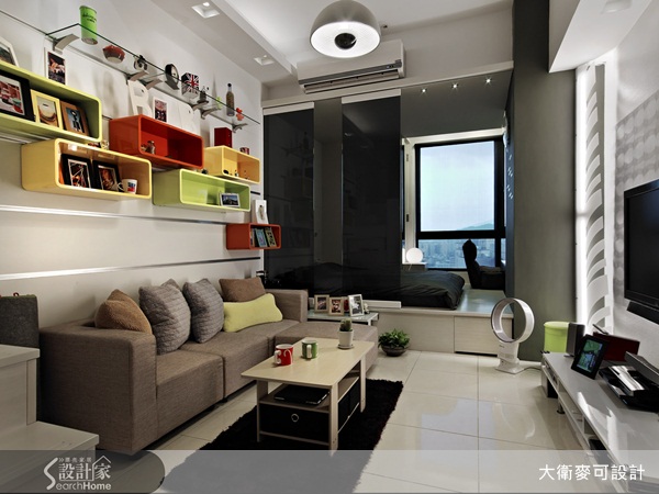 小坪數、閣樓、中古屋、現代風